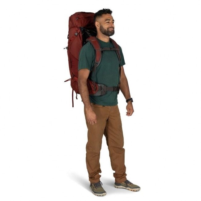 Osprey Aether 65 Trekking backpack S/M Red