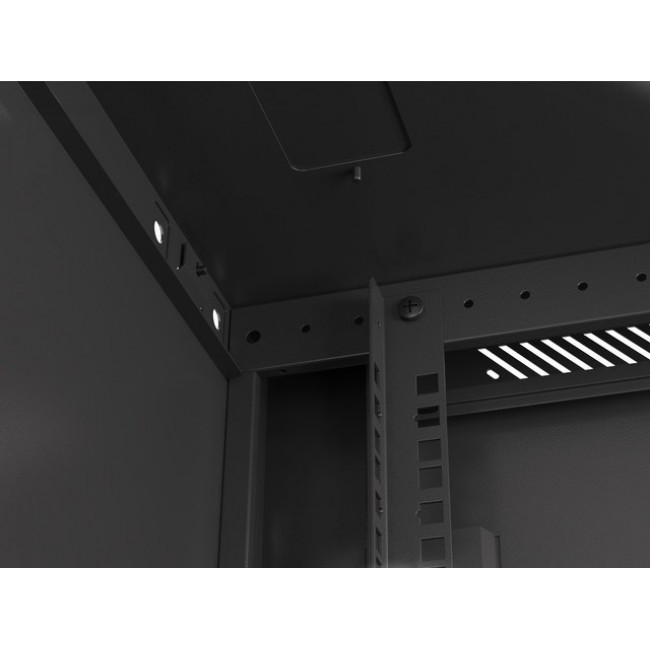 Lanberg WF01-6612-00B rack cabinet 12U Wall mounted rack Black Lanberg WF01-6612-00B rack cabinet 12U Wall mounted rack Black