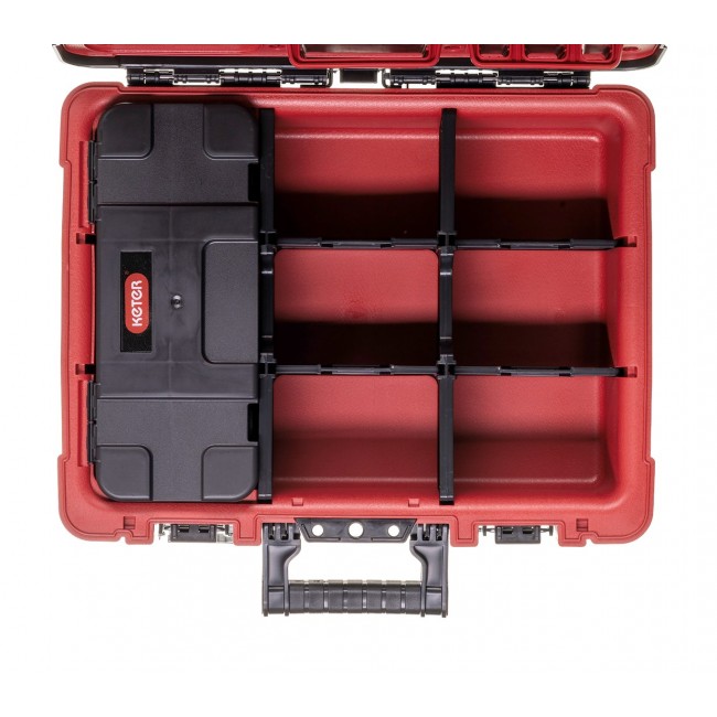 Keter 237003 equipment case Hard shell case Black, Red Keter 237003 equipment case Hard shell case Black, Red