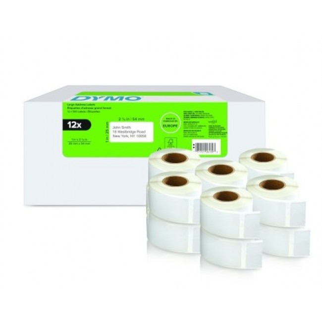 DYMO 2177563 printer label White DYMO 2177563 printer label White