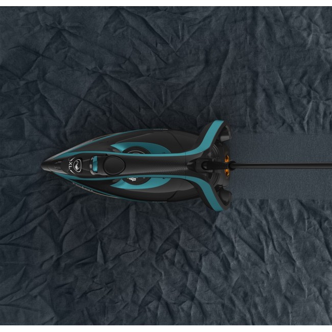 Tefal Puregliss FV8066 Dry & Steam iron Durilium AirGlide Autoclean soleplate 3000 W Black, Blue Tefal Puregliss FV8066 Dry & Steam iron Durilium AirGlide Autoclean soleplate 3000 W Black, Blue