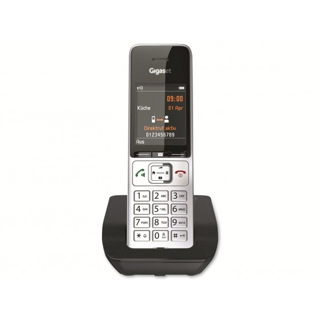 Gigaset COMFORT 500 DECT telephone Caller ID Black, Silver Gigaset COMFORT 500 DECT telephone Caller ID Black, Silver