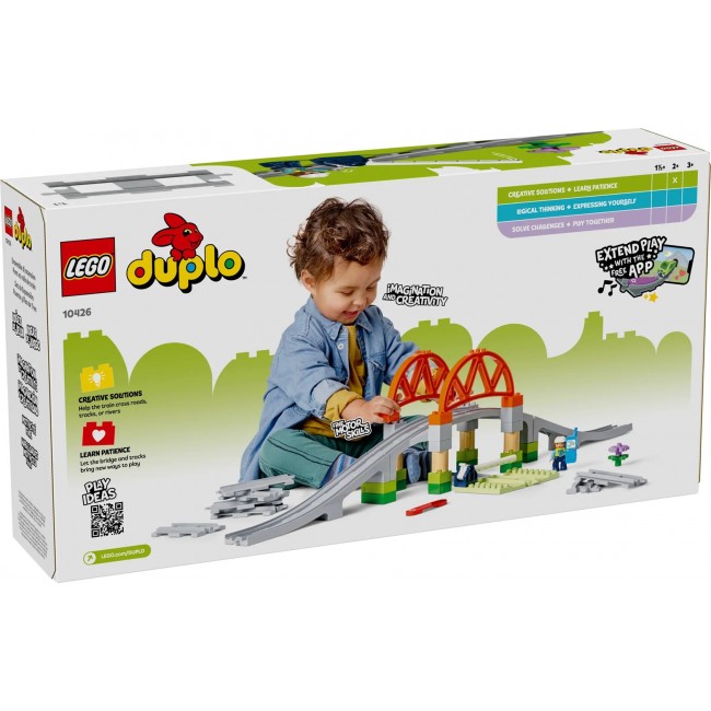 LEGO DUPLO TOWN 10426 Bridge and railway tracks - expansion set LEGO DUPLO TOWN 10426 Bridge and railway tracks - expansion set