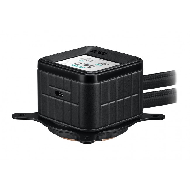 ASUS Prime LC 360 ARGB LCD Processor All-in-one liquid cooler 12 cm Black