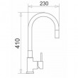 PYRAMIS FLESSI Kitchen mixer Sand beige