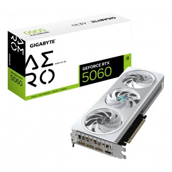 GIGABYTE GeForce RTX 5060 AERO OC 8G Graphics Card - 8GB GDDR7