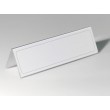 Durable 8053-19 non-metallic nameplate Transparent