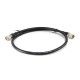 LevelOne 1m Antenna Cable, CFD-400, N Male Plug to N Male Plug, Indoor/Outdoor