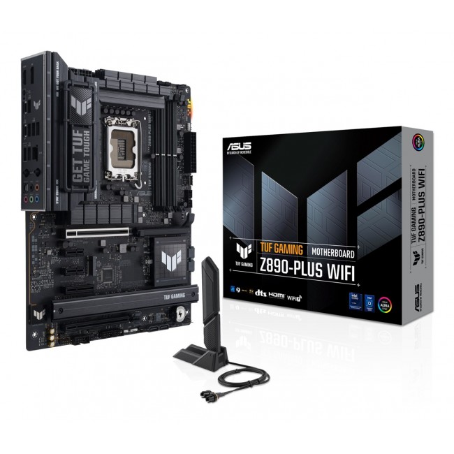 ASUS TUF GAMING Z890-PLUS WIFI Intel Z890 LGA 1851 (Socket V1) ATX ASUS TUF GAMING Z890-PLUS WIFI Intel Z890 LGA 1851 (Socket V1) ATX