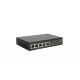 LevelOne Hilbert 5-Port Gigabit PoE Smart Lite Switch, 802.3at/af PoE, 4 PoE Outputs, 60W PoE Power Budget