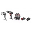 Graphite cordless tool set drill/driver, flashlight, bag, Energy+ 18V battery and charger