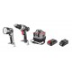 Graphite cordless tool set drill/driver, flashlight, bag, Energy+ 18V battery and charger