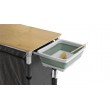 Outwell Padres XL Storage Unit Grey 4 shelves Foldable Outwell Padres XL Storage Unit Grey 4 shelves Foldable