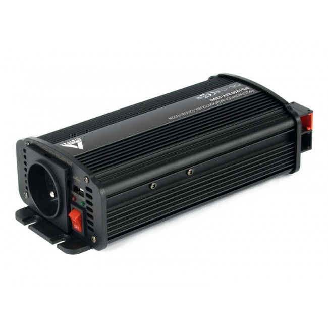 AZO Digital 24 VDC / 230 VAC Automotive Inverter IPS-1200U 1200W