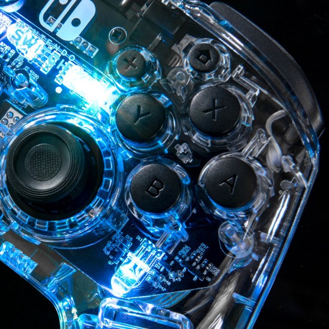 PDP Afterglow Black, Transparent Gamepad Analogue / Digital Nintendo Switch, Nintendo Switch Lite, Nintendo Switch OLED PDP Afterglow Black, Transparent Gamepad Analogue / Digital Nintendo Switch, Nintendo Switch Lite, Nintendo Switch OLED