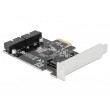 DeLOCK 90387 interface cards/adapter Internal USB 3.2 Gen 1 (3.1 Gen 1) DeLOCK 90387 interface cards/adapter Internal USB 3.2 Gen 1 (3.1 Gen 1)