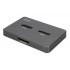 Digitus M.2 NVMe + M.2 SATA SSD docking station with SD Express card reader, USB-CTM