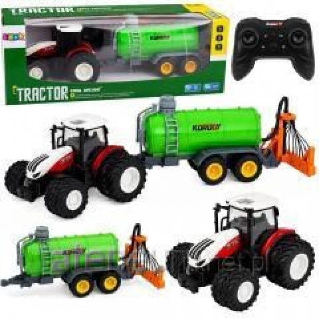 Traktor Rolniczy z Opryskiwaczem Nawoz w P ynnych Zdalnie Sterowany RC 1:24
