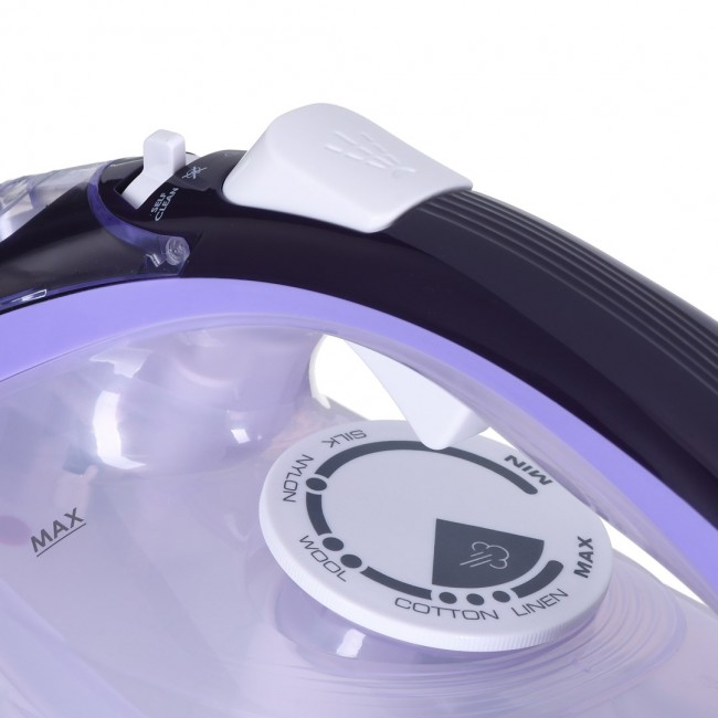 Morphy Richards 300301 iron Steam iron Ceramic soleplate 2400 W Violet, White