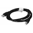 Lanberg CA-USBA-10CC-0018-BK USB cable USB 2.0 1.8 m USB B Black Lanberg CA-USBA-10CC-0018-BK USB cable USB 2.0 1.8 m USB B Black