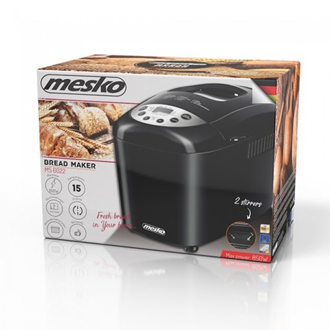 Mesko Home MS 6022 bread maker 850 W Black