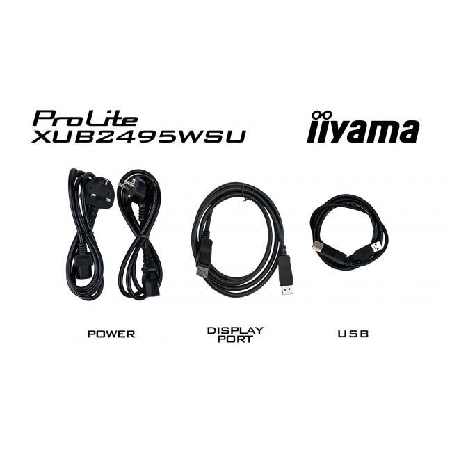 iiyama ProLite XUB2495WSU-B5 computer monitor 61.2 cm (24.1 iiyama ProLite XUB2495WSU-B5 computer monitor 61.2 cm (24.1