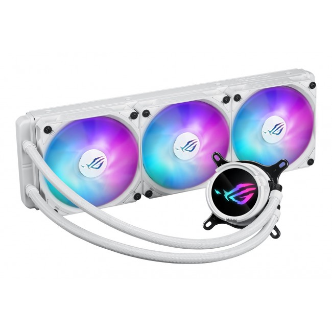 ASUS ROG Strix LC III 360 ARGB White Edition Processor Liquid cooling kit 12 cm ASUS ROG Strix LC III 360 ARGB White Edition Processor Liquid cooling kit 12 cm