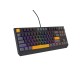 GENESIS Thor 230 TKL keyboard Gaming USB + RF Wireless + Bluetooth QWERTY Black, Grey, Orange
