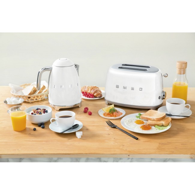 SMEG Toaster white TSF01WHEU