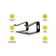 Port Designs 901103 laptop stand Aluminium, Black 39.6 cm (15.6 Port Designs 901103 laptop stand Aluminium, Black 39.6 cm (15.6
