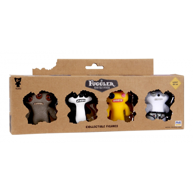 FUGGLER S1 COLLECTIBLE FIGURES - 4 PACK (ASSORTMENT)