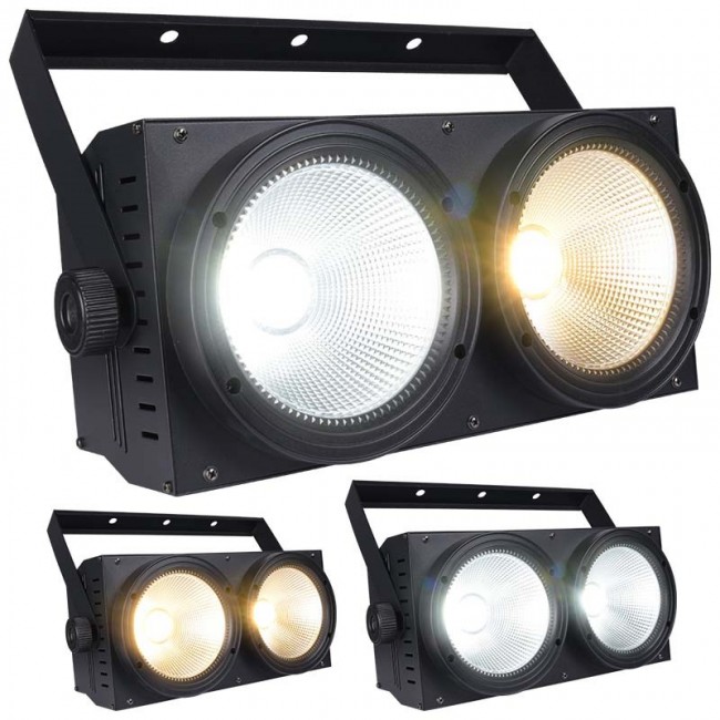 LIGHT4ME BLINDER LED 2x100W stage illuminator LIGHT4ME BLINDER LED 2x100W stage illuminator