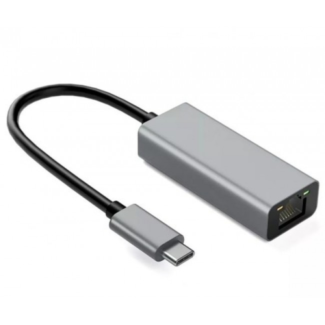 IBox IACRJ Aluminum RJ45 to USB Type-C adapter 10/100/1000 Mb/s IBox IACRJ Aluminum RJ45 to USB Type-C adapter 10/100/1000 Mb/s