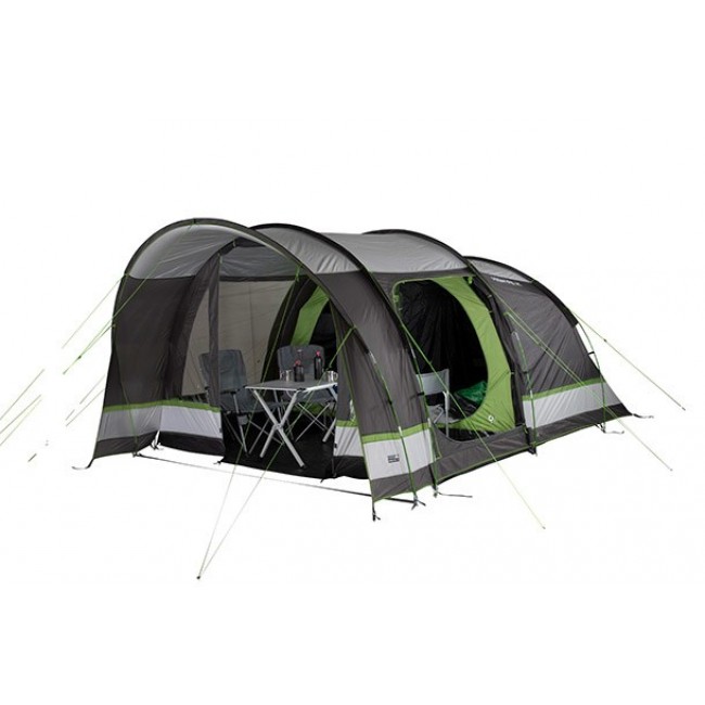 High Peak Brixen 4.0 4 person(s) Green, Light grey Tunnel tent