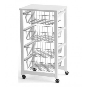 Kitchen cart - 83 x 46 cm, White