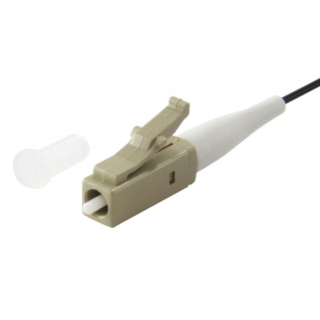 Equip LC/PC Fiber Optic Pigtail, OM3, 2.0m