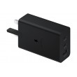 Power charger SAMSUNG Trio EP-T6530 65W PD 1x USB-A, 2x USB-C (EP-T6530NBEGEU) Black Power charger SAMSUNG Trio EP-T6530 65W PD 1x USB-A, 2x USB-C (EP-T6530NBEGEU) Black