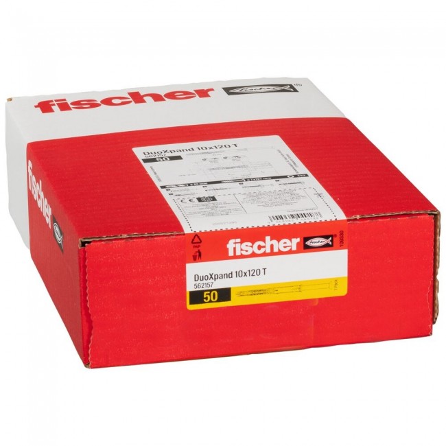 Fischer 562157 screw anchor / wall plug 50 pc(s) Expansion anchor 120 mm