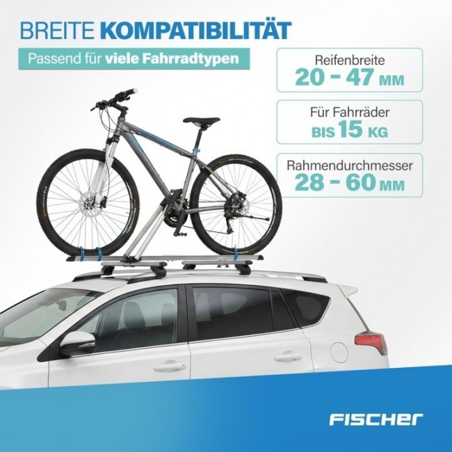 Fischer Xtreme roof-mounted bike rack