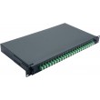 Helos 375555 rack cabinet 1U Black