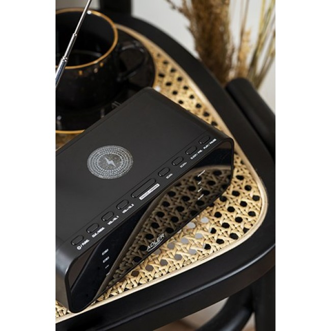 ADLER AD 1192b radio alarm clock black ADLER AD 1192b radio alarm clock black