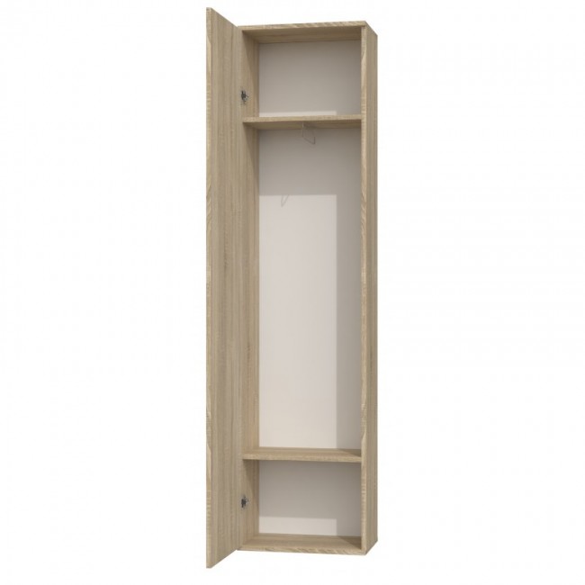 Topeshop DUO SZAFKA SONOMA bedroom wardrobe/closet 2 shelves 1 door(s) Oak Topeshop DUO SZAFKA SONOMA bedroom wardrobe/closet 2 shelves 1 door(s) Oak