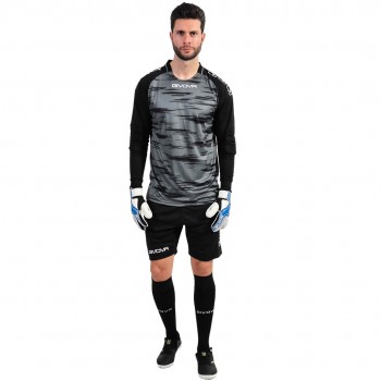 Givova Difesa goalkeeper set grey-black KITP10 2310 2XS