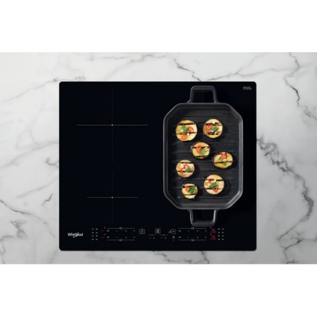 Whirlpool WB B8360 NE hob Black Built-in 59 cm Zone induction hob 4 zone(s)