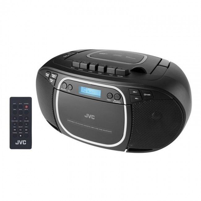 JVC RC-E561B-DAB CD player Portable CD player Black JVC RC-E561B-DAB CD player Portable CD player Black