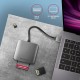 Axagon CRE-S3 External USB-A 3.2 Gen 1 3-slot & lun SD/microSD/CF card reader USB 3.2 Gen 1 (3.1 Gen 1) Type-A Grey Axagon CRE-S3 External USB-A 3.2 Gen 1 3-slot & lun SD/microSD/CF card reader USB 3.2 Gen 1 (3.1 Gen 1) Type-A Grey