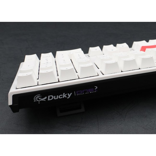 Ducky One 2 White Edition keyboard Universal USB German Ducky One 2 White Edition keyboard Universal USB German