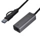 UNITEK ADAPTER USB-A/USB-C - RJ-45 2.5 GBIT, U1313C UNITEK ADAPTER USB-A/USB-C - RJ-45 2.5 GBIT, U1313C