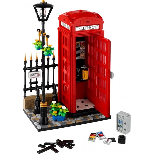 LEGO IDEAS 21347 Red London Telephone Box LEGO IDEAS 21347 Red London Telephone Box