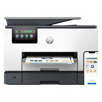 HP OfficeJet Pro 9130b Wireless All-in-One Color Printer, Two-sided printing Copier, Scanner